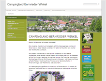 Tablet Screenshot of camping-bernried.de